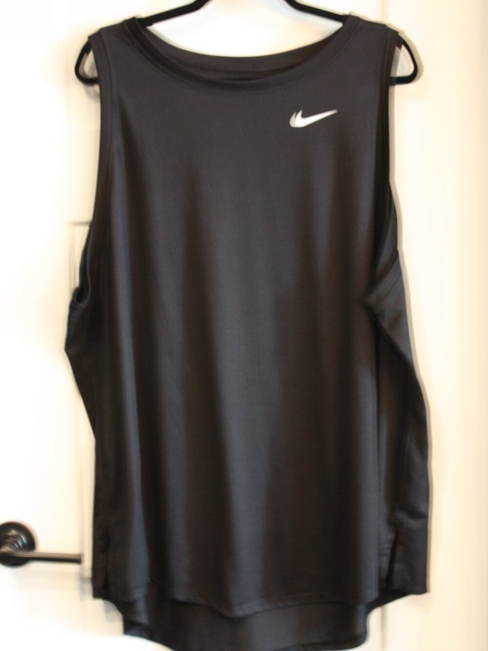 Nike, Workout Shirt, Black, Size 3X